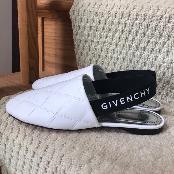 Givenchy Shoes - ‼️SOLD‼️Givenchy Logo Slingbacks 7.5 NWT